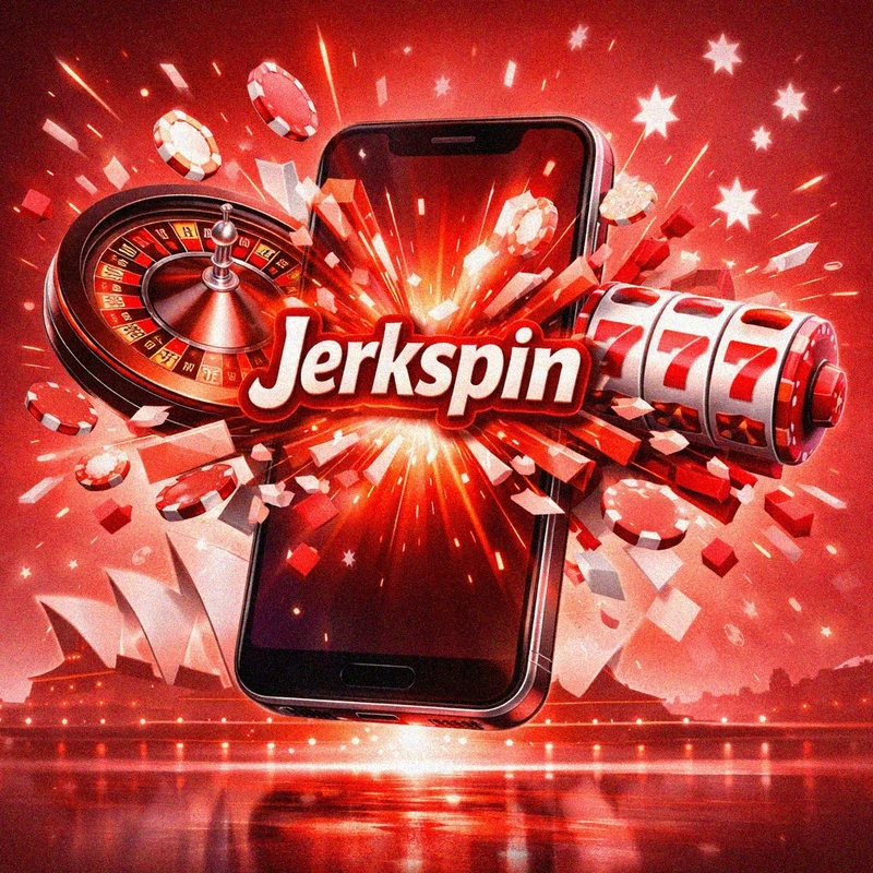 Jerkspin mobile app and site for Australian players